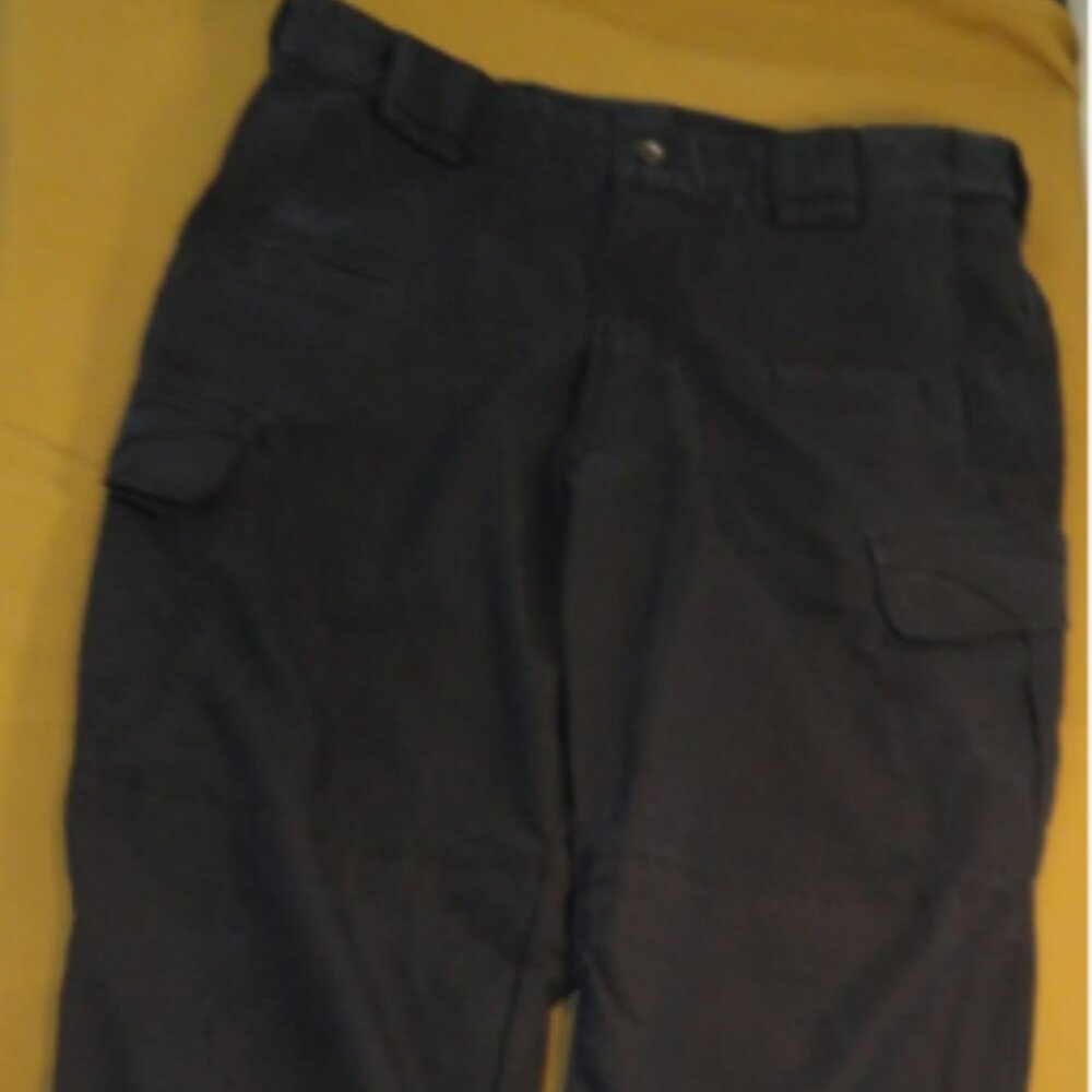 5.11 511 TACTICAL PANTS BLUE WITH BACK MAGAZINE POCKETS SIZE 34x32 LD 6949